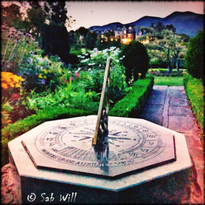 My dad's sundial. He bought it!